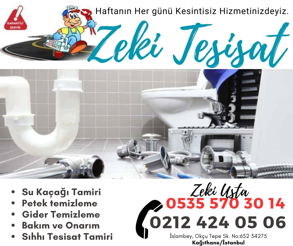 kagıthane su kacagı tespıtı
